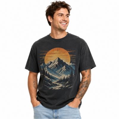 Mountain Print Graphic Tee - $3.jpg