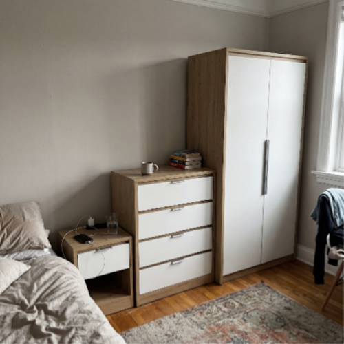 Sorting out my first home with a matching wardrobe and drawers set.png