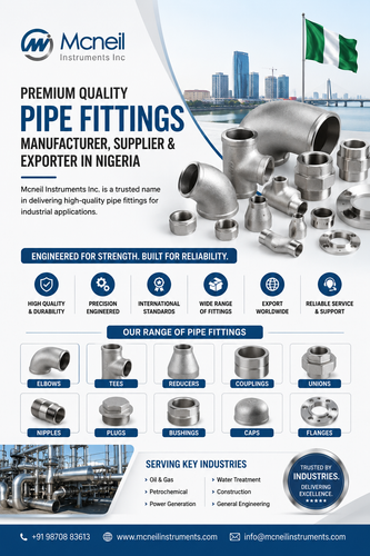 Pipe Fittings Manufacturer, Supplier & Exporter in Nigeria | Mcneil Instruments.png