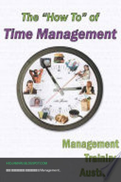 Обложка книги «Как управлять временем» - Management Training Australia