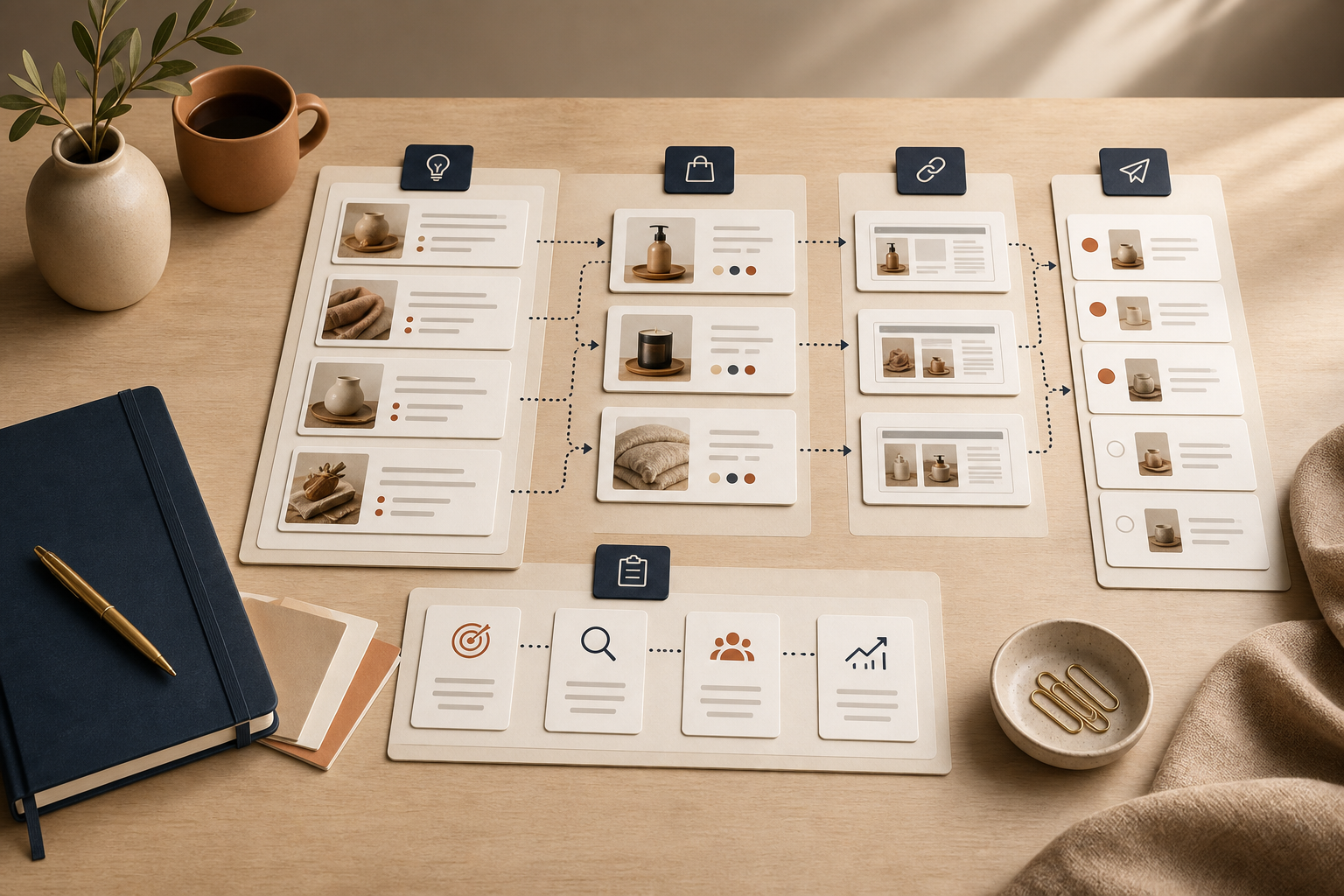 Draft review flow for a Shopify blog post