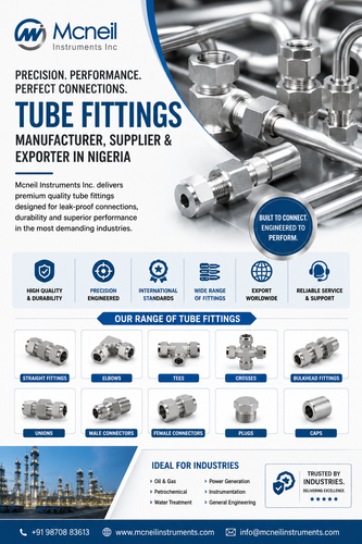 Tube Fittings Manufacturer, Supplier & Exporter in Nigeria | Mcneil Instruments.png