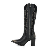4I14PH NEGRO piton belly plumge bota 3 13