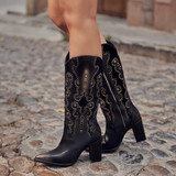 4I14PH NEGRO piton belly plumge bota 3 Evida