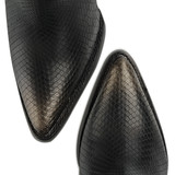 4I14PH NEGRO piton belly plumge bota 3 puntas