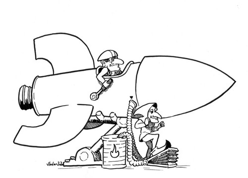 inktober 2020 16 rocket 800