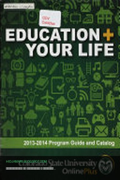 Обложка книги «Руководство по программе и каталог» - Colorado State University. OnlinePlus