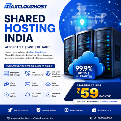 Shared Hosting India ~ Max Cloud Host.png