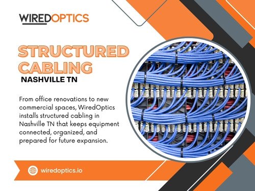 An aging network doesn’t typically fail overnight. It gives little warning signs long before it ever gets to that point. Knowing these signs early makes it easier to plan for a Structured cabling Nashville TN upgrade before daily work begins to feel like a constant battle with technology. Companies that invest in their network before problems become severe often avoid unnecessary downtime and costly emergency repairs.

Wired Optics
Address: 107 Platform Wy, Nashville, TN 37203
Phone: (615) 246-6616

Google Map: https://maps.app.goo.gl/sy9uaECL4pXR86Lw6

Read Our Blogs:
https://wiredopticsio.wordpress.com
https://wiredoptics.weebly.com
https://67482ae359db3.site123.me

More Links:
https://c8ke.com/wiredoptics
https://www.reddit.com/user/wiredoptics
https://www.reverbnation.com/wiredoptics
