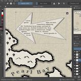 09 shaped text