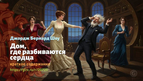 Читать краткий пересказ книги «Дом, где разбиваются сердца» (автор: Бернард Шоу). Джордж Бернард Шоу.jpg