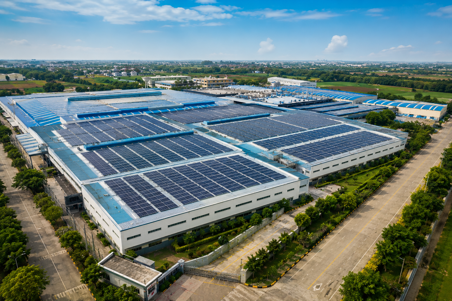 12.5MW Textile Solar Plant
