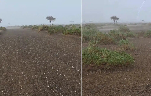 UAE Rain and Hail Surprise Masafi in July.jpg