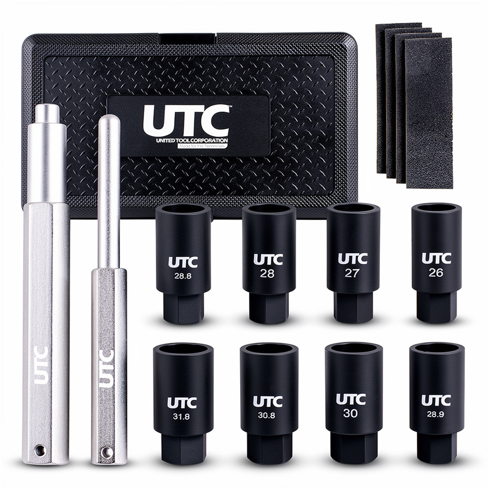 830084 UTC locking wheel nut remover set