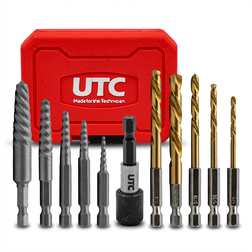 820063 UTC damaged screw extractor set