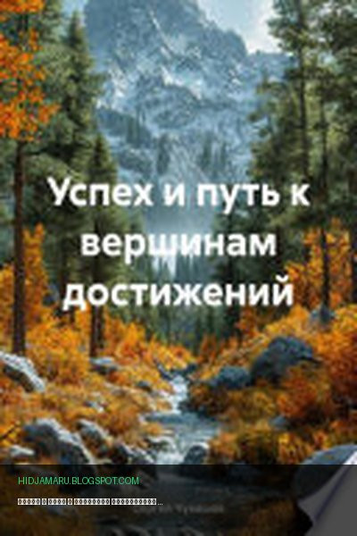 Обложка книги «Успех и путь к вершинам достижений» - Сергей Чувашов