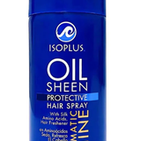 Isoplus Oil Sheen Protective Hair Spray Dramatic Shine 2 oz