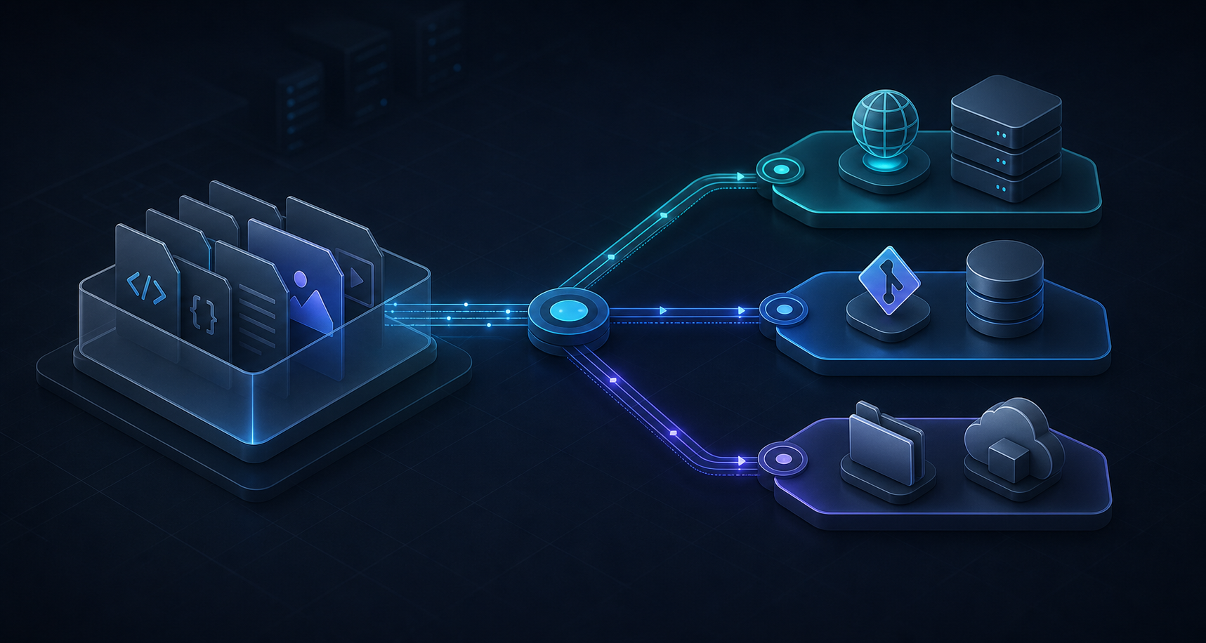 Framer hosting workflow illustration