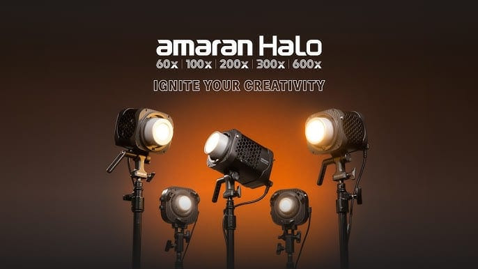 Toàn bộ dòng đèn amaran Halo series từ 60x đến 600x