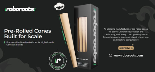 Bulk Custom Pre Rolled Cones – Precision Built for Your Cannabis Brand | Roboroots.jpg