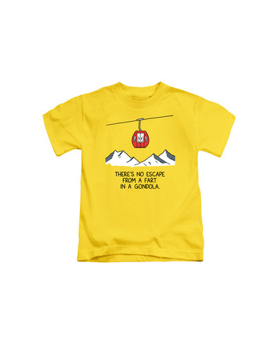 c831 Humorous Ski Gondola+Yellow.jpg