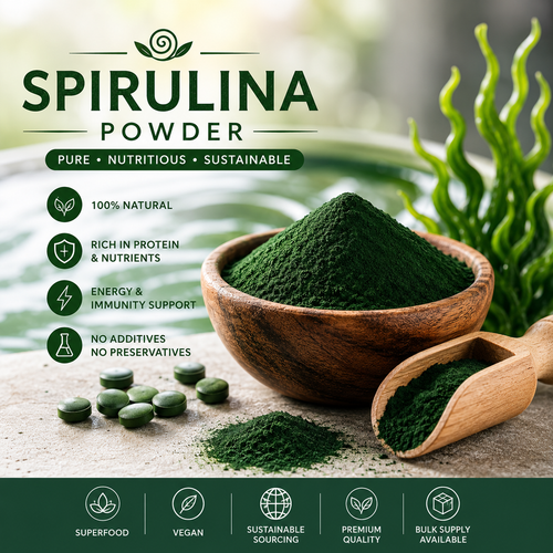 Why Global Buyers Prefer a Spirulina Powder Manufacturer India for Premium Superfood Products Image.png