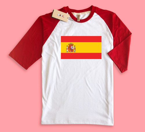 Raglan T Shirt 06 Red White.jpg