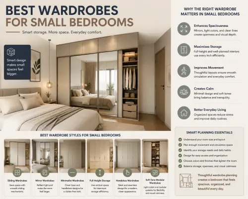 best wardrobes for small bedrooms