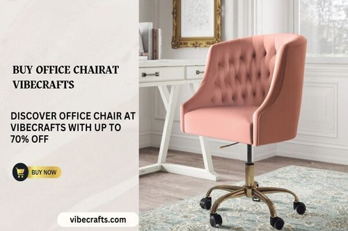 Comfortable Office Chair Designs for Home & Workspace-Vibecrafts.jpg