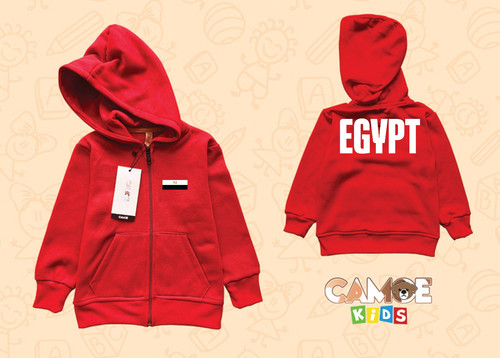Kids Zipper Hoodie 03 Red.jpg
