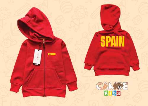 Kids Zipper Hoodie 06 Red.jpg