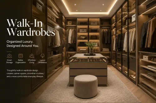 walk in wardrobes organized luxury design