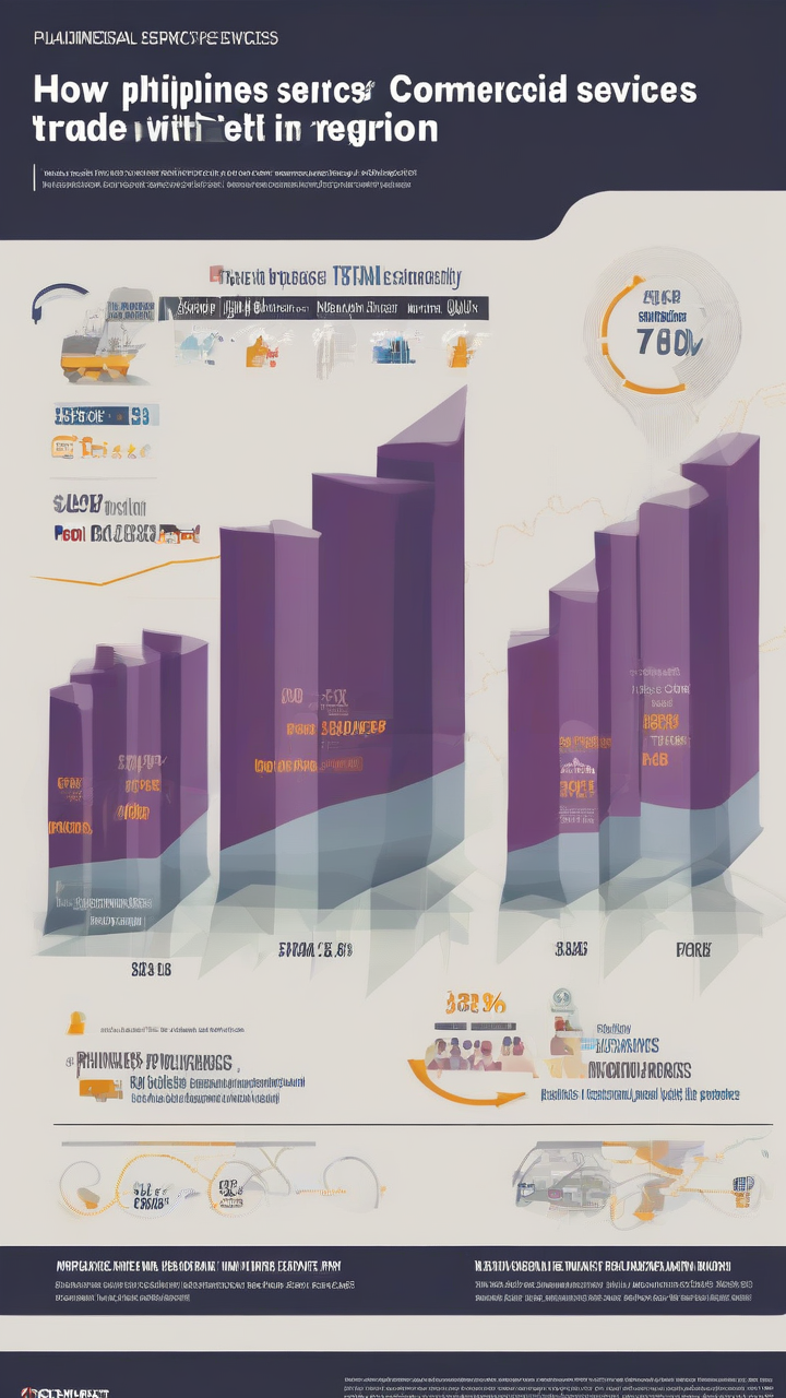How the Philippines’ commercial services trade compared with its peers in the region