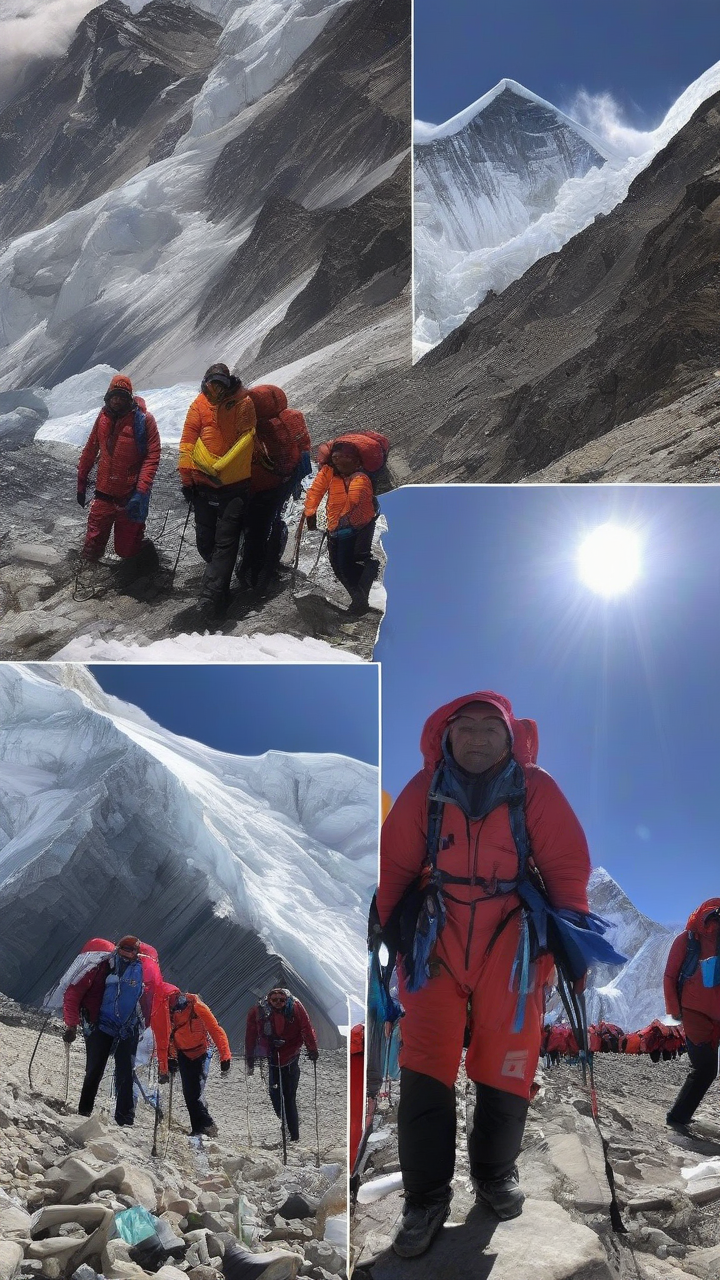 Record 274 climbers scale Mount Everest in a single day