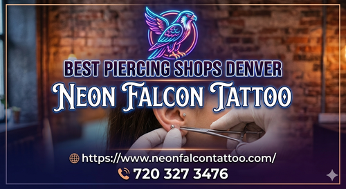 Best Piercing Shop in  Denver | Neon Falcon Tattoo & Piercing.png