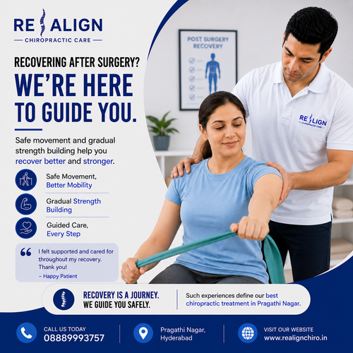 Recovery after surgery needs patience proper guidance and supportive care.