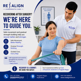 Recovery after surgery needs patience proper guidance and supportive care.