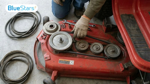 How to Replace a Drive Belt on a Riding Mower? Step-by-step.png