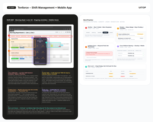 tenforce shift ux audit.png