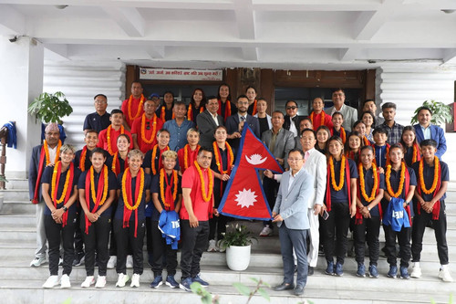 Farewell to the Nepali women's national football team.