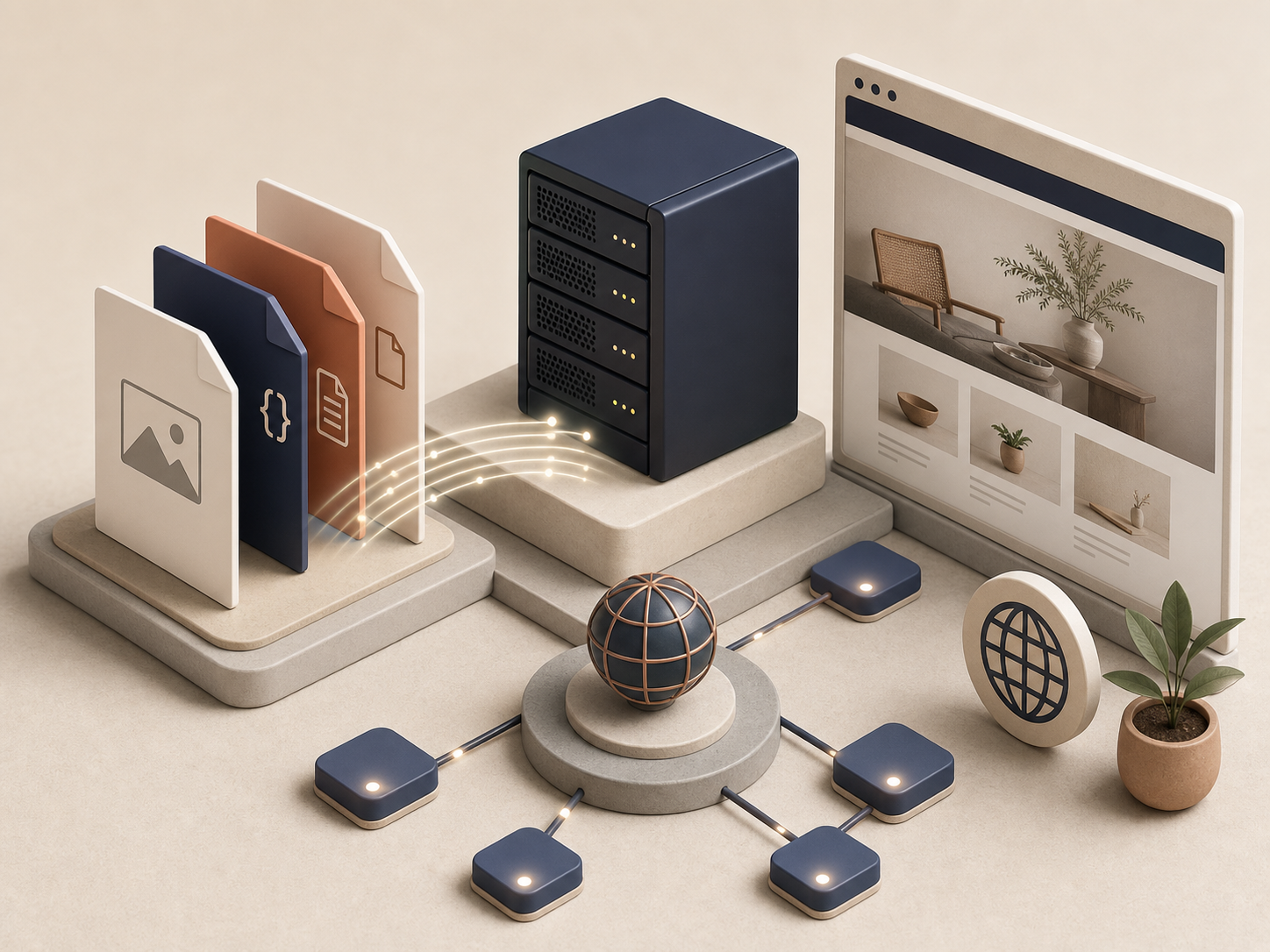 Squarespace export files moving into self-hosted infrastructure