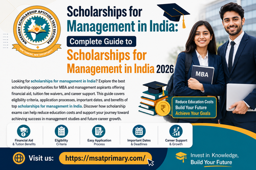 Scholarships for Management in India Complete Guide to Scholarships for Management in India 2026.png