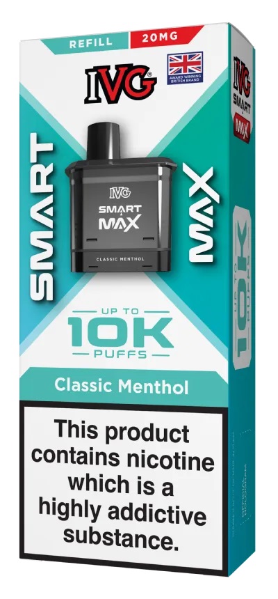 IVG Smart Max Prefilled Pods, Consistent Taste, No Fuss.jpg