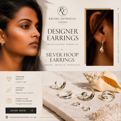 Designer Earrings Inspired by Timeless Silver Hoop Earrings.jpg