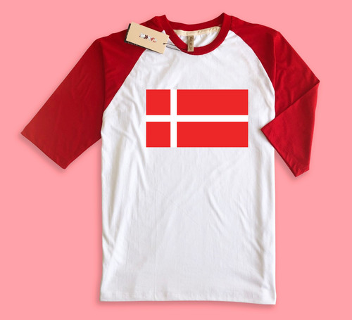 Raglan T Shirt 02 Red White.jpg