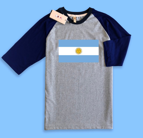 Raglan T Shirt 03 Navy Grey.jpg