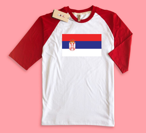 Raglan T Shirt 10 Red White.jpg