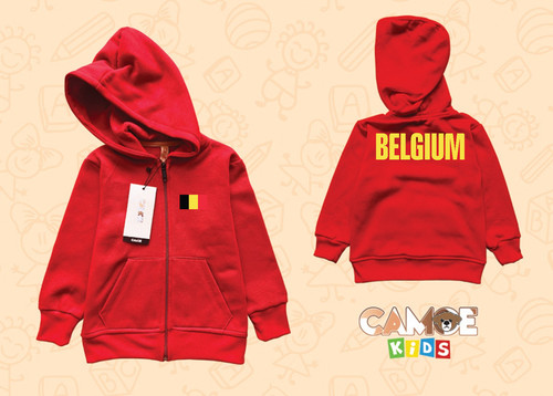 Kids Zipper Hoodie 01 Red.jpg