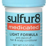 Sulfur8 Medicated Light Formula Hair &amp; Scalp Conditioner 2 oz