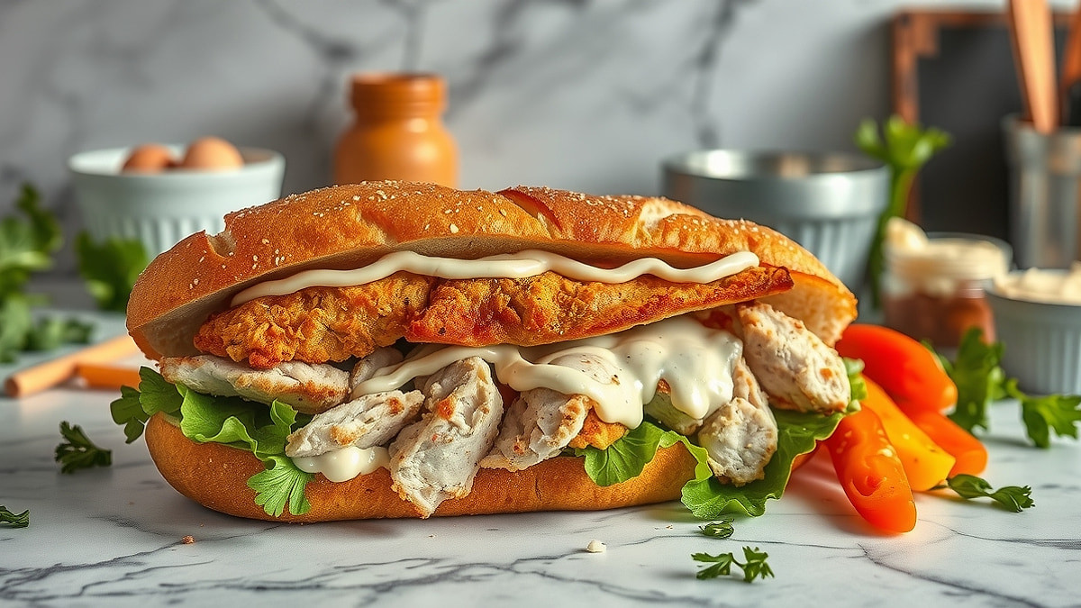 Crispy Chicken Caesar Sandwich – So Good You'll Make It Twice